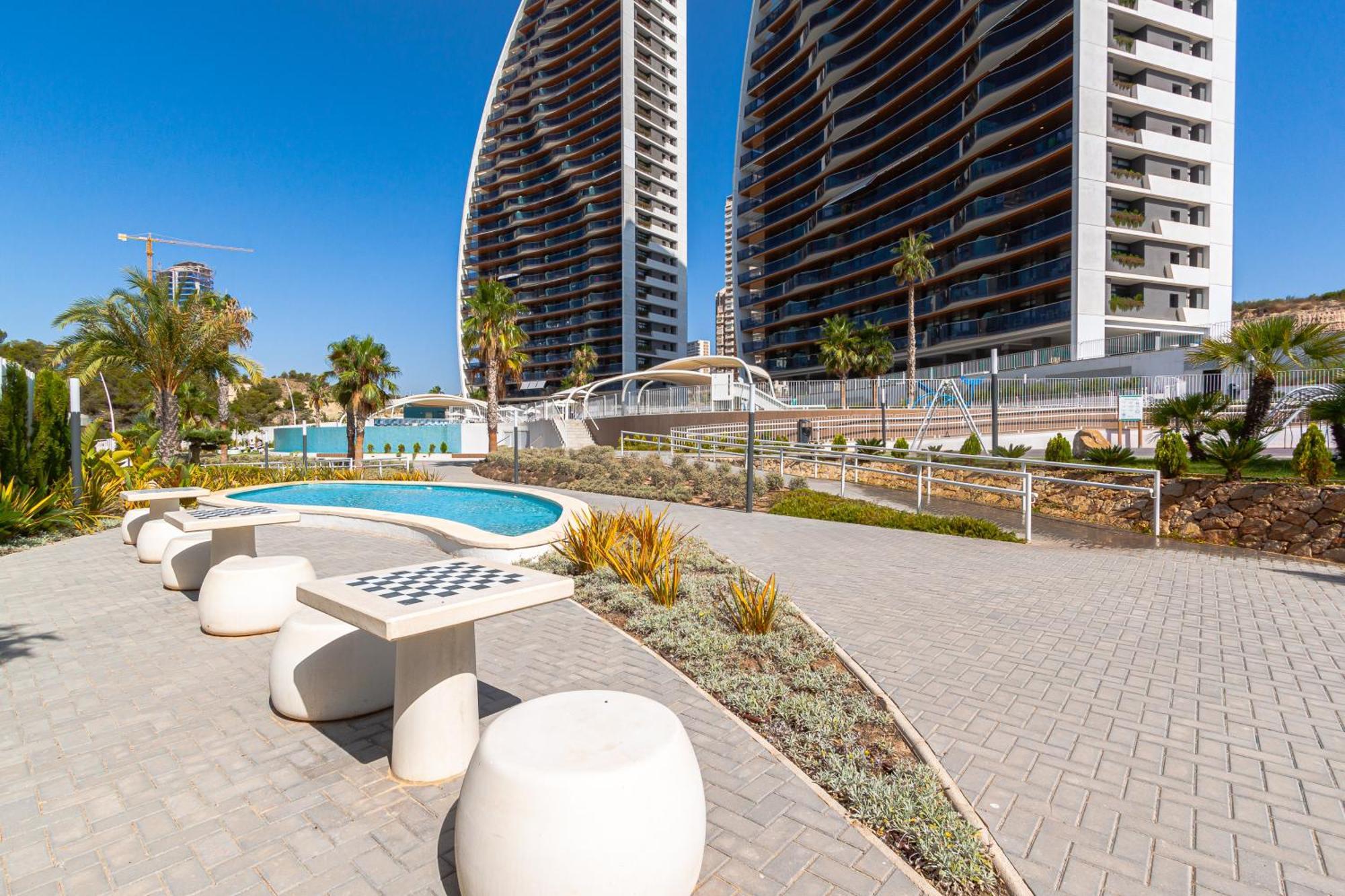 Sunset Waves Relax Apartment بينايدورم المظهر الخارجي الصورة